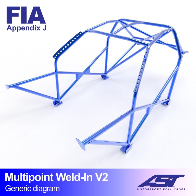 Roll Cage AUDI Quattro S1 (B2 Typ85) Coupe 2 uși Quattro MULTIPOINT SUDAT V2 1 Roll Cage AUDI Quattro S1 (B2 Typ85) Coupe 2 uși Quattro MULTIPOINT SUDAT V2
