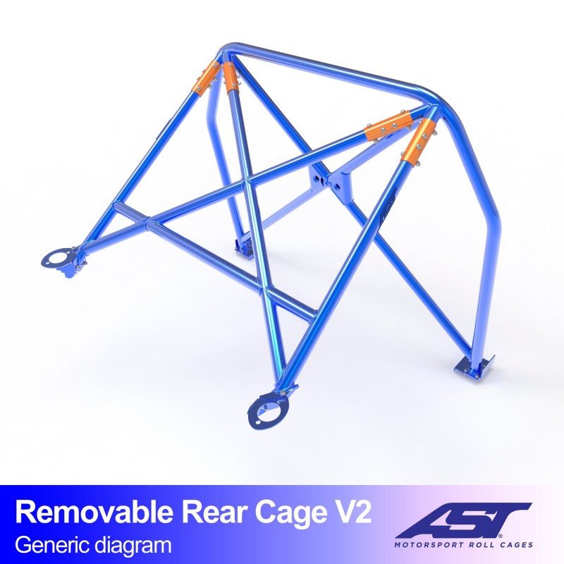 Roll Bar VOLKSWAGEN Golf (MK7) Hatchback 5 uși FWD Roll Cage DEMONTABILĂ V2 1 Roll Bar VOLKSWAGEN Golf (MK7) Hatchback 5 uși FWD Roll Cage DEMONTABILĂ V2