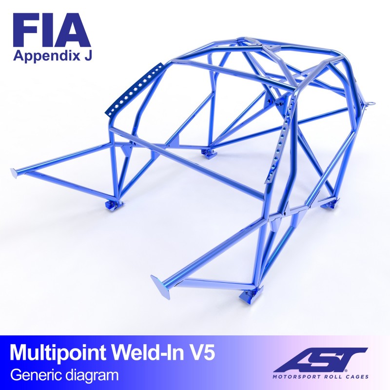 Roll Cage SEAT Cordoba (6K2) Coupe 2 usi, MULTIPUNCT, SUDAT, V5